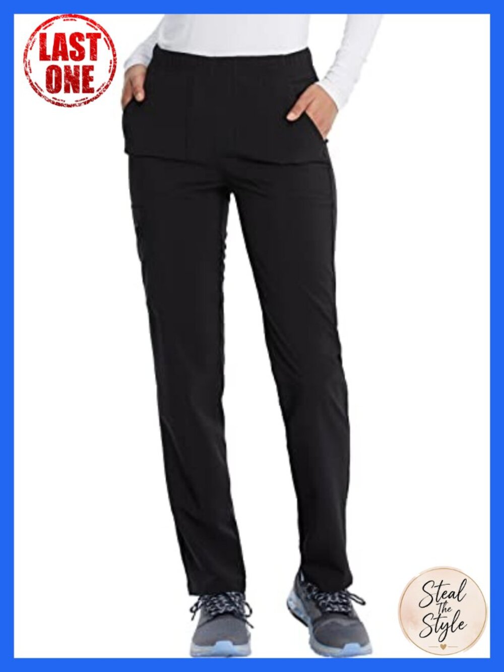 Dickies EDS Essentials Tapered Leg Scrub Pants Unisex 5 Pockets 360 Stretch
